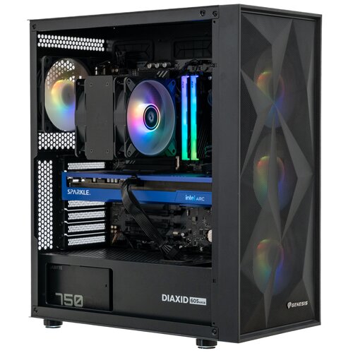 Komputer MAD DOG DIAXID605-I14WR32WP i5-14400F 32GB RAM 1TB SSD Arc B580 Wi-Fi Windows 11 Professional