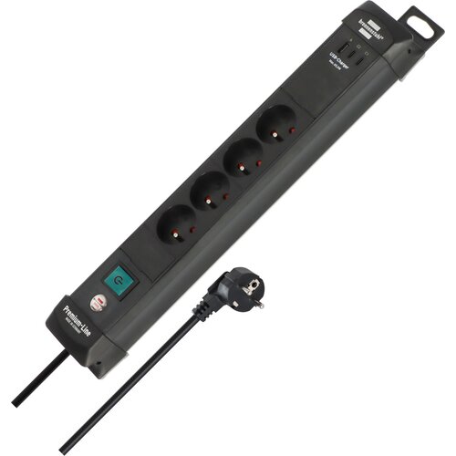 Listwa BRENNENSTUHL Premium-Line 4GN (3 m) Czarny