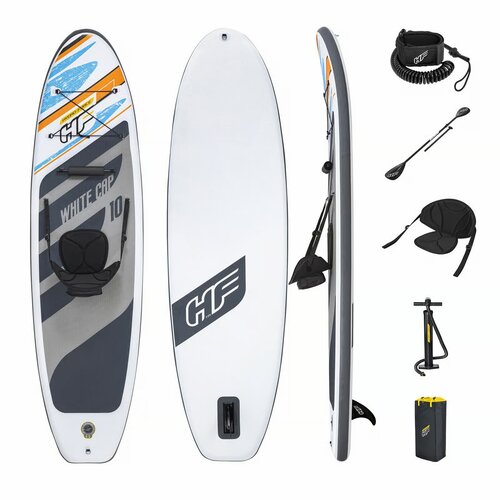 Deska SUP BESTWAY Hydro Force White Cap 2w1 Set 73133 305 x 84 x 12 cm