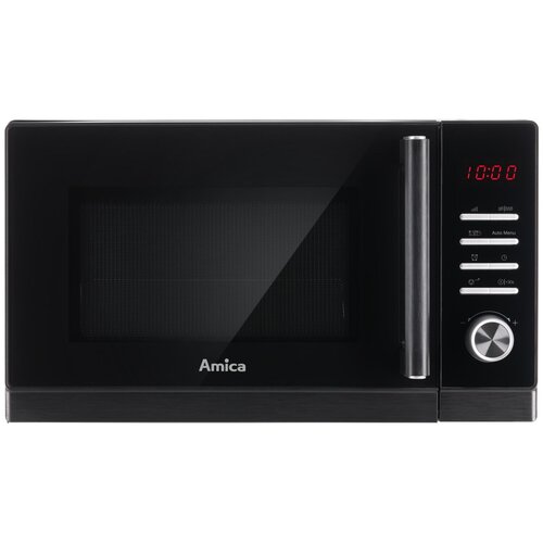Kuchenka mikrofalowa AMICA AMMF23E1GFB 1250W beztalerzowa pojemność 23L FullFlat Czarny