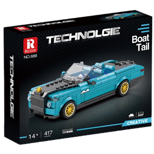 Klocki plastikowe REOBRIX Technologie Samochód Boat Tail 688