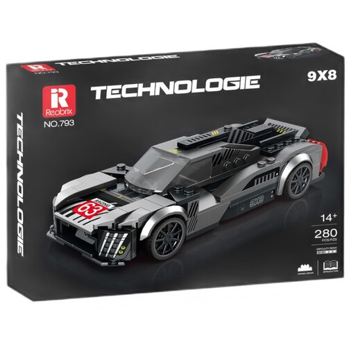 Klocki plastikowe REOBRIX Technologie Samochód wyścigowy 9X8 793