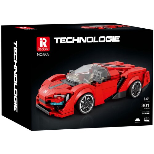 Klocki plastikowe REOBRIX Technologie Samochód wyścigowy Hypersport 803