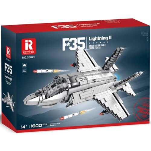 Klocki plastikowe REOBRIX Samolot F-35 33021