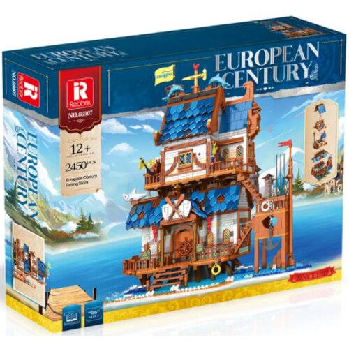 Klocki plastikowe REOBRIX European Century Dom rybaka 66007