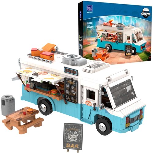 Klocki plastikowe PANTASY Retro Food Truck 85011
