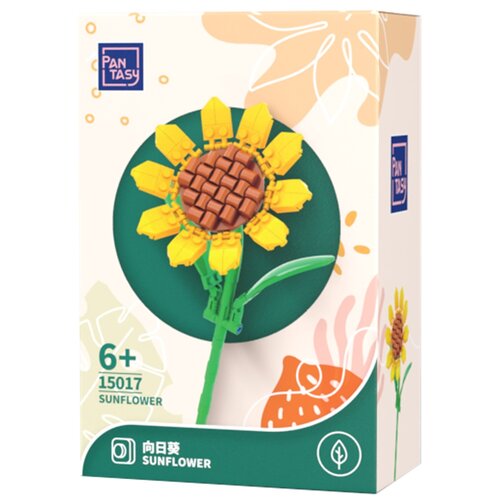 Klocki plastikowe PANTASY Słonecznik 15017
