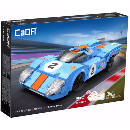Klocki plastikowe CADA Azure Storm Zdalne sterowanie C51076W