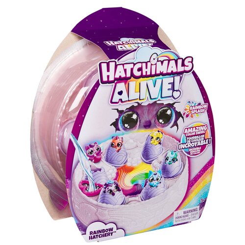 Zestaw figurek SPIN MASTER Hatchimals Alive! Rainbow Hatchery figurek w jajkach 6070168