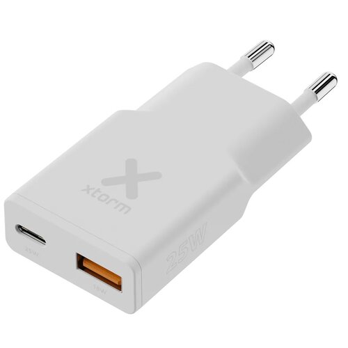 Ładowarka sieciowa XTORM Go2 SlimeLine 25W Biały