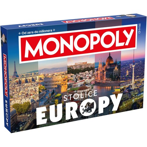 Gra planszowa WINNING MOVES Monopoly Stolice Europy WM04921-POL-6