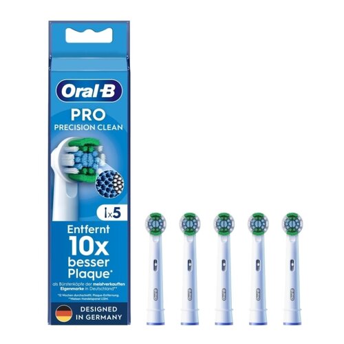 Oryginalna końcówka szczoteczki ORAL-B Pro Precision Clean (5 szt.) (Precyzyjne czyszczenie)