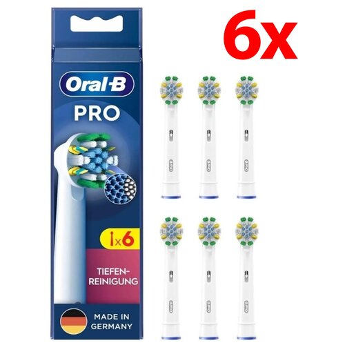Oryginalna końcówka szczoteczki ORAL-B Pro Precision Clean (6 sztuki) (Precyzyjne czyszczenie)