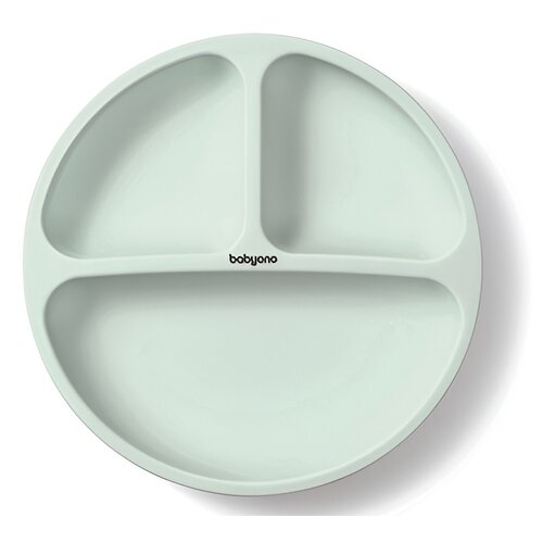 Talerz BABYONO 1482/03 Zielony