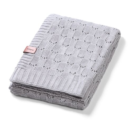 Kocyk BABYONO 1479/02 Szary