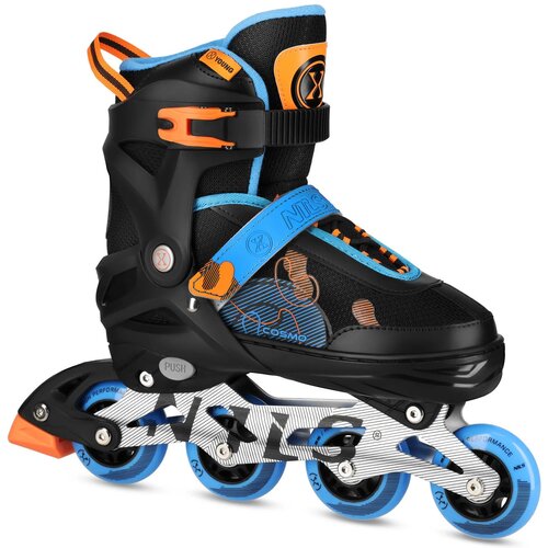 Łyżworolki NILS EXTREME Cosmo NA13808 (rozmiar 34-37) Niebieski