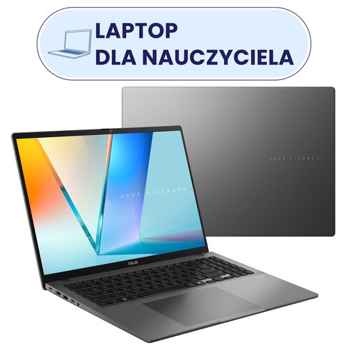 Laptop ASUS VivoBook S 16 S3607CA-RP020W 16" IPS 144Hz Ultra 7-255H 16GB RAM 512GB SSD Windows 11 Home