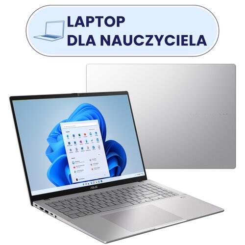 Laptop ASUS VivoBook S 16 S3607CA-RP008W 16" IPS 144Hz Ultra 7-255H 16GB RAM 512GB SSD Windows 11 Home, Funkcje AI