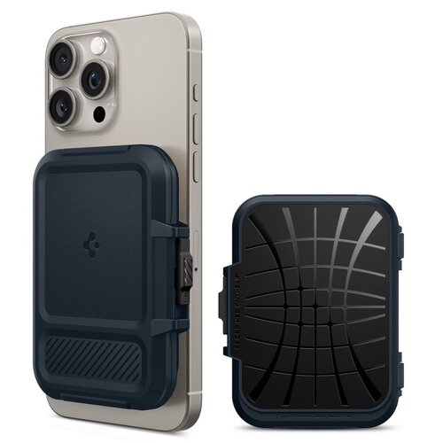 Etui na karty SPIGEN Lock Fit MagSafe Granatowy
