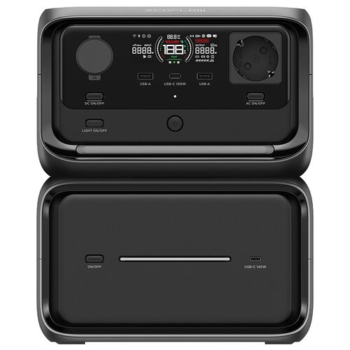 Stacja zasilania ECOFLOW River 3 Max Plus 856 Wh Bank energii