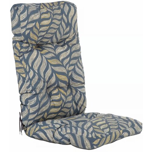 Poduszka na fotel PATIO Ronda Hoch G050-06IB 124 x 48 cm Szaro-żółty