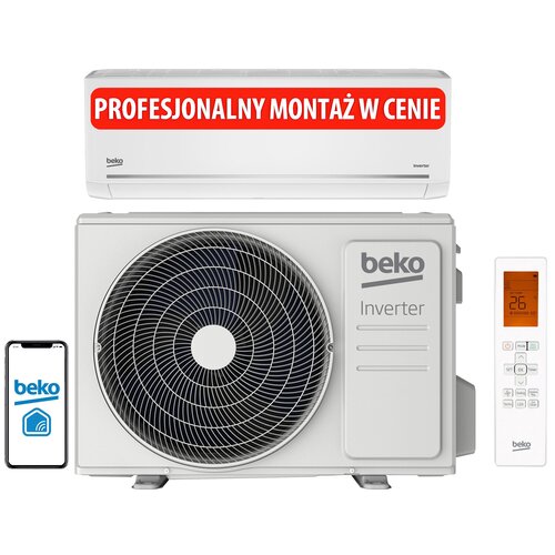 Klimatyzator Split, Pompa ciepła powietrze - powietrze BEKO BEHPG 185 z usługą montażu
