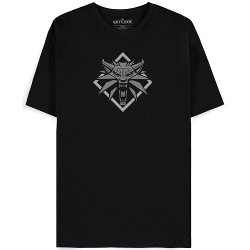 Koszulka DIFUZED The Witcher Wolf (rozmiar 2XL) Czarny