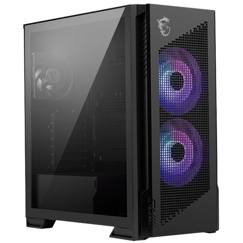 Obudowa MSI MPG Velox 300R Airflow PZ Czarny, bez zasilacza