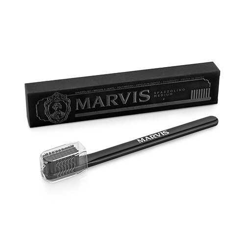 Szczoteczka do zębów MARVIS Medium Czarny
