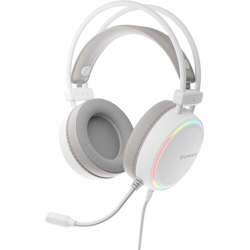 Słuchawki GENESIS Neon 613 G2 Nauszne Biały