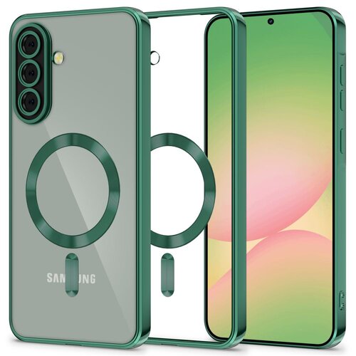 Etui TECH-PROTECT MagFlex MagSafe do Samsung Galaxy A56 5G Zielony