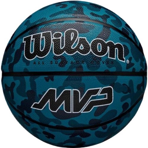 Piłka koszykowa WILSON MVP CAMO BSKT BLUE (Rozmiar 7)