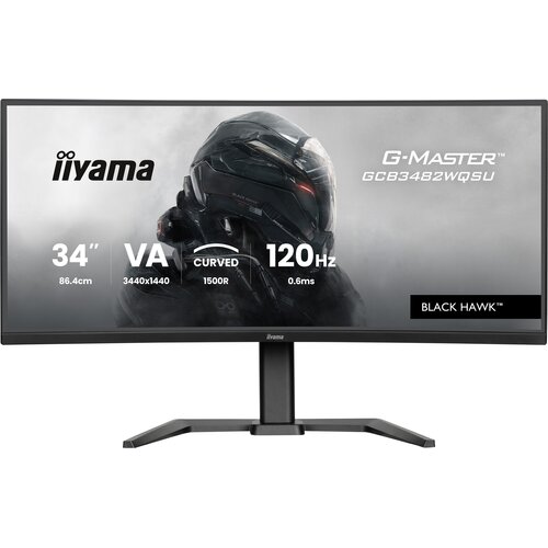 Monitor IIYAMA G-Master Black Hawk GCB3482WQSU-B1 34" 3440 x 1440 120Hz Curved