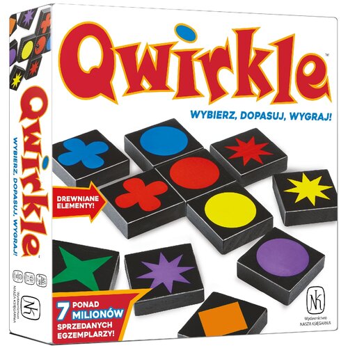 Gra logiczna NASZA KSIĘGARNIA Qwirkle