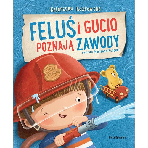 Książka Feluś i Gucio poznają zawody Katarzyna Kozłowska (twarda okładka)