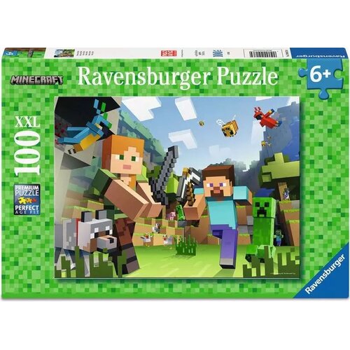 Puzzle RAVENSBURGER Minecraft 12004176 (100 elementów)