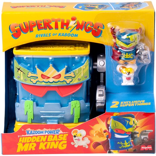 Zabawka MAGIC BOX SuperThings Kazoom Power Hidden Base Mr King PSTSP112IN240