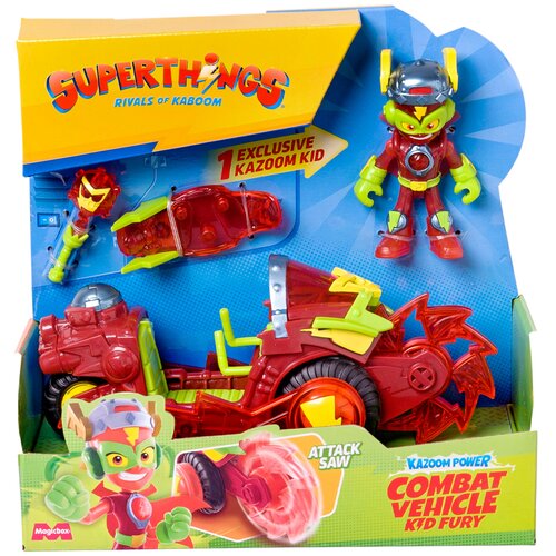 Zabawka MAGIC BOX SuperThings Kazoom Power Combat Vehicle Kid Fury PSTSP116IN200
