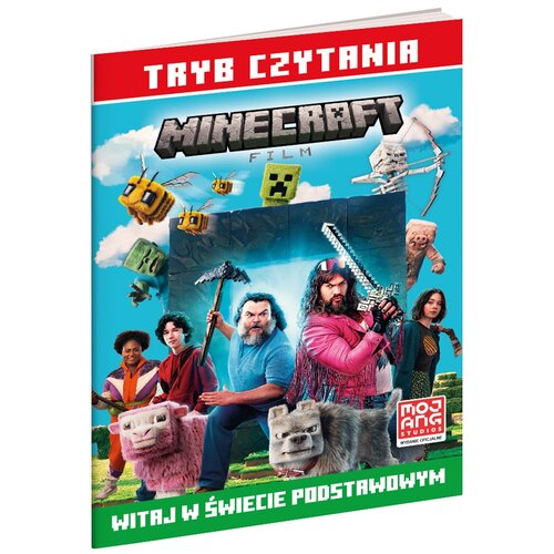 Książka Minecraft Film Witaj w Świecie Podstawowym Tryb czytania (miękka okładka)