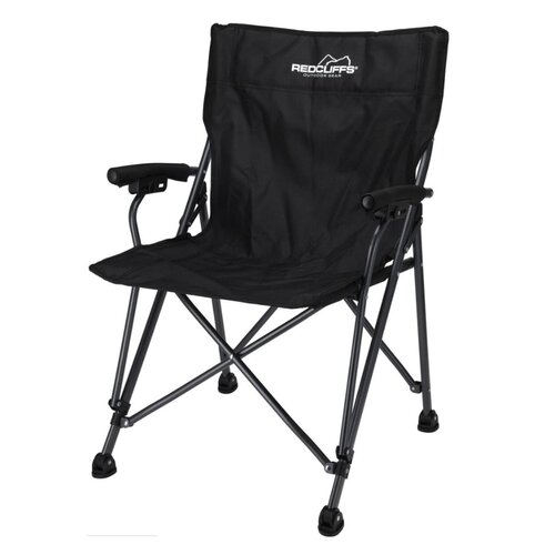 Krzesło turystyczne REDCLIFFS Deluxe Czarny