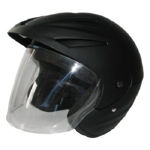 Kask motocyklowy TORQ o1 Otwarty Czarny mat