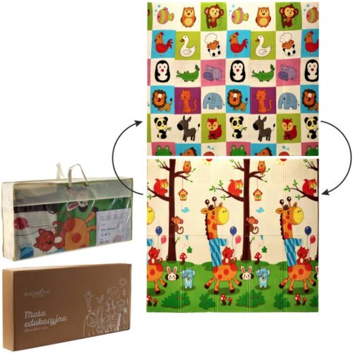 Mata piankowa EXTRALINK 4374 Składana 180 x 200 x 1 cm