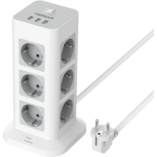 Listwa zasilająca TESSAN TS-TPS04-DE