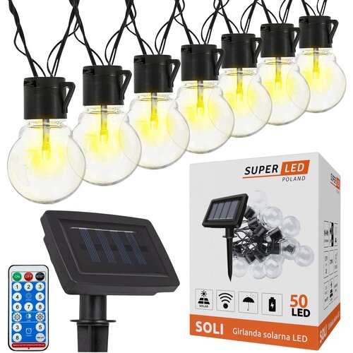 Girlanda solarna SUPERLED Soli 5193 + Pilot