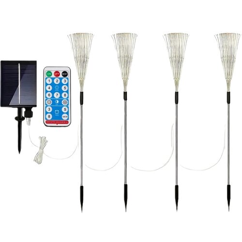 Lampa solarna SUPERLED Treesi RGB 5251 4 szt.