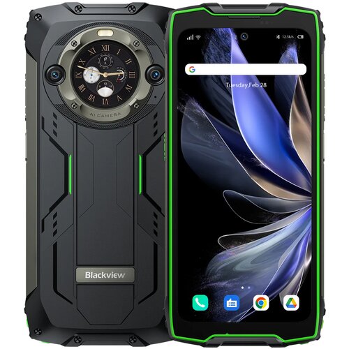 Smartfon BLACKVIEW BV9300 Pro 8/256GB 6.7" 120Hz Zielony