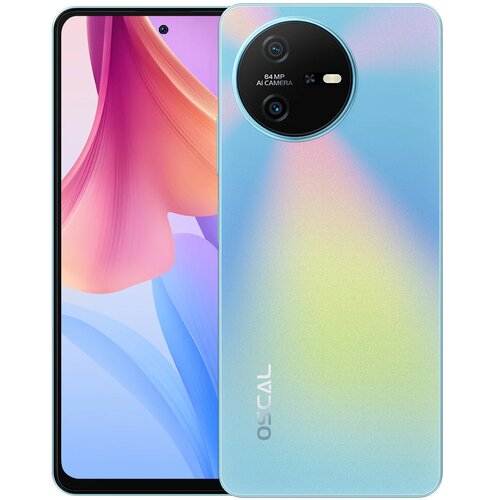 Smartfon OSCAL Tiger 12 8/128GB 6.78" 120Hz Niebieski