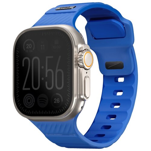Pasek UNIQ Stride do Apple Watch 4/5/6/7/8/9/SE/SE2/Ultra/Ultra 2 (42/44/45/49mm) Niebieski