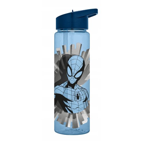 Butelka do wody KIDS EUROSWAN 843365 Spiderman Niebiesko-szary