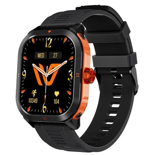Smartwatch WEOFLY Pioneer 46mm Pomarańczowy